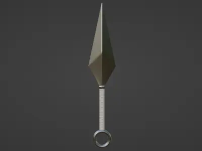Ninja Tools Bundle  Low-poly 3D model