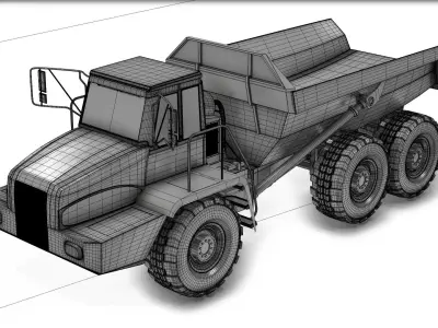 Heavy equipment - Vehicle 004 3D model