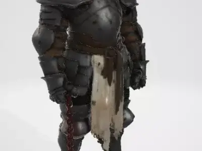 Iron Knight Warrior 3D model