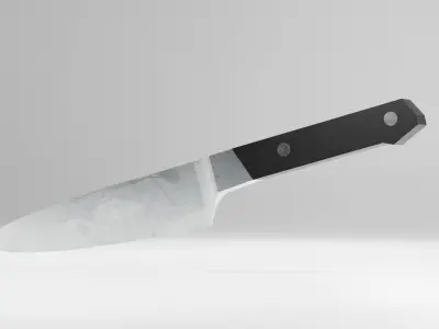 UtilityKnife low poly Low-poly 3D model