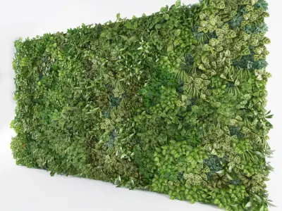 Green Wall 2 3D model