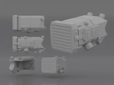 technofish onagauntlet 3D print model