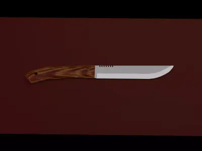 Simple knife Free 3D model