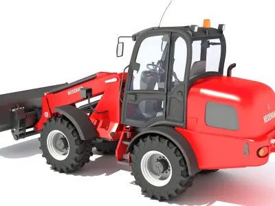 Telehandler Scoop Bucket 3D model