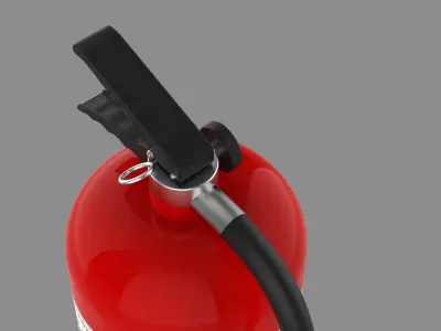 fire extinguisher 3D model 26