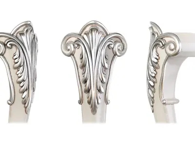 Classic leg 088 3D model