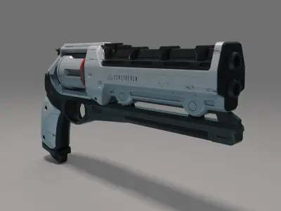 Destiny 2 Ace of Spades 3D model