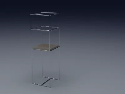 Grille Market 3D model