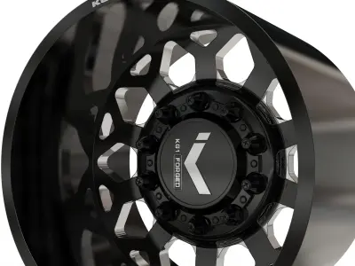 REAR KG1 KD006-B-2 DUALLY WHEEL 3D MODEL 3D model