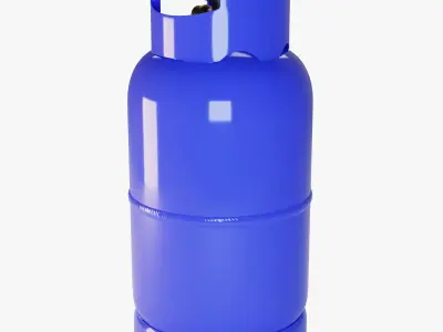 Gas Cylinder Propan 3D model