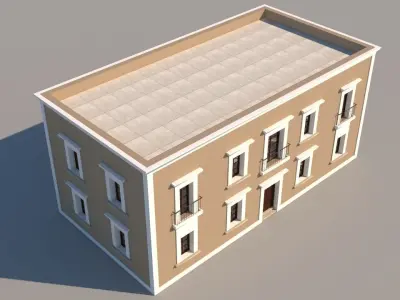 Mexican House 3D model