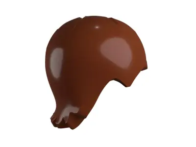 Custom3Dprint Minifigure Accessory - Minifigure Hair S2 - 042 3D print model