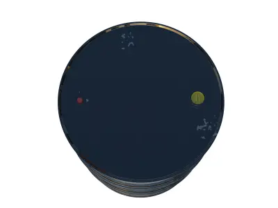 Crude Oil Barrel 3D model