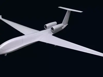 CH-6 UCAV 3D model