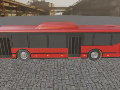 DTC Bus Free 3D model