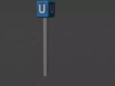 Vienesse Metro Sign  3D model