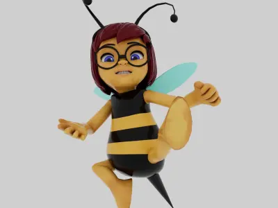 HoneyBee 3D model purchase