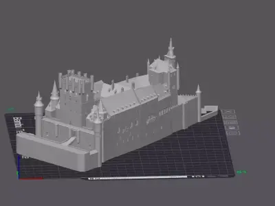 ALCAZAR DE SEGOVIA  3D print model purchase