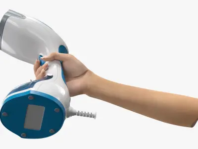  Handheld Garment Steamer in Hand 