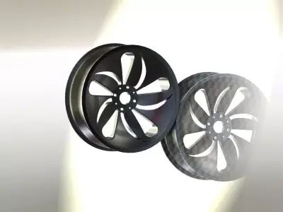Car rim Free 3D model by marwen-elkouki - Polygon mesh
