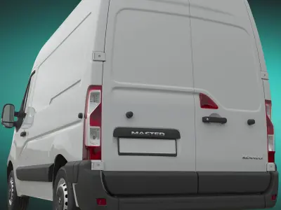 Renault Master 2015 PanelVan L1H2 3D model