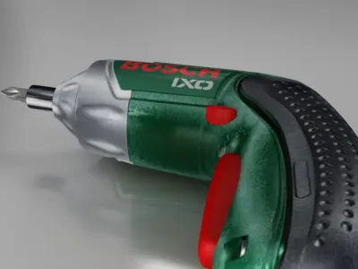 BOSCH cordless screwdriver Free 3D model