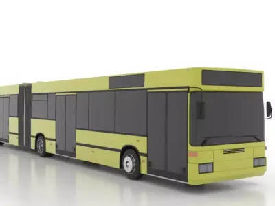Mercedes-Benz O405GN2 Low Low-poly 3D model