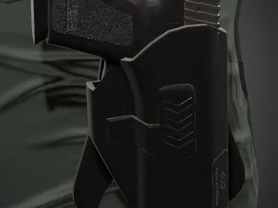 pilot F-35 suit 3D model