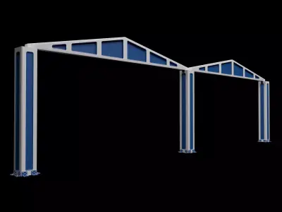 concrete beam 3D model purchase