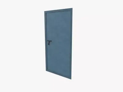 Metal Door 3D model purchase
