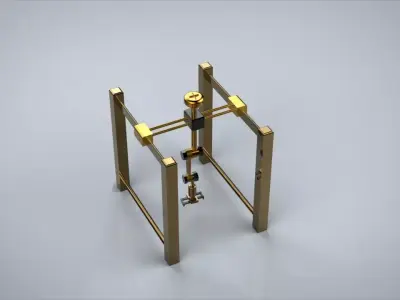 Gantry Robot 3D model purchase