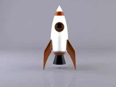 Spaceship 3D model buy