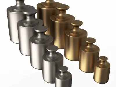Houseware and Industrial Objects Collection Low-poly 3D model