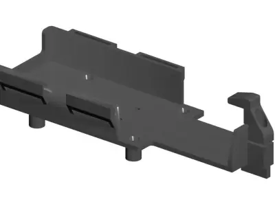 Replacement part IF552 - Battery Tray for Kyosho MP10e MT10e 3D print model