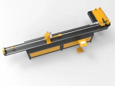 pipe bending machine 3D model purchase