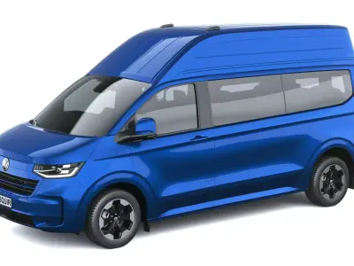 Volkswagen Transporter T7 caravelle L2H2 2025 3D model
