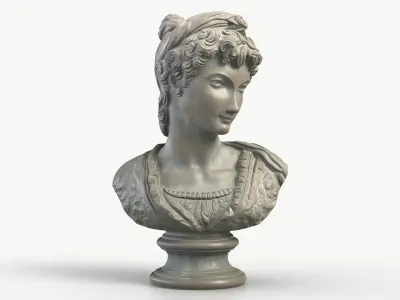 Classical Bust 006 3D model