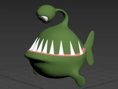 Cartoon Character 3D model