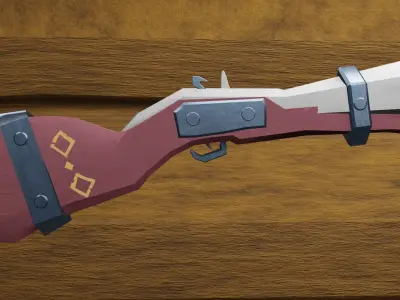 thieves weapons Low-poly 3D model