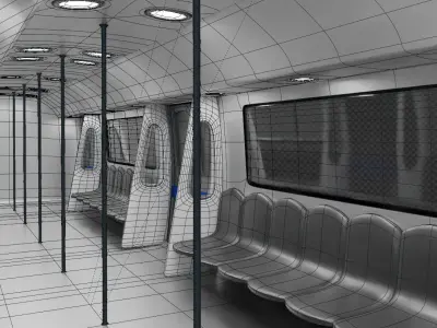 Metro Free 3D model