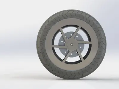Wheel Free 3D model by n-kalanda98 - Rigged