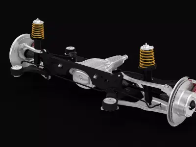 Rear Independent Suspension 3D model