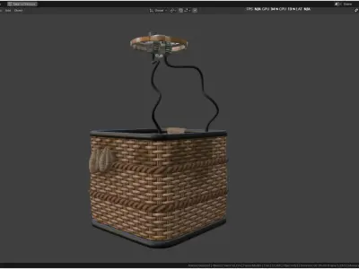 Air Balloon 3D model get