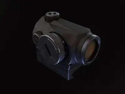 Aimpoint Micro T1 Low-poly 3D model