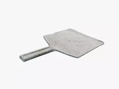 Anydrafts Cement shovel 01 Low-poly 3D model