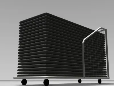 Mat Carrier V02 Free 3D model