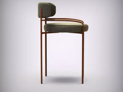 Chair style decor interior 3D model