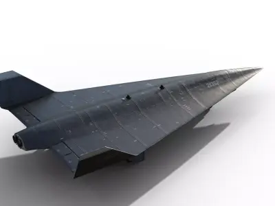 WZ-8 Hypersonic Reconnaissance Drone UAV 3D model