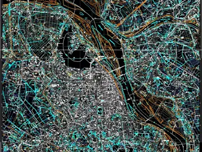 HANOI MAP Free 3D model