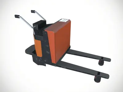 BOPT BATTERY OPERATED PALLET TRUCK for Wearhouse 3D model